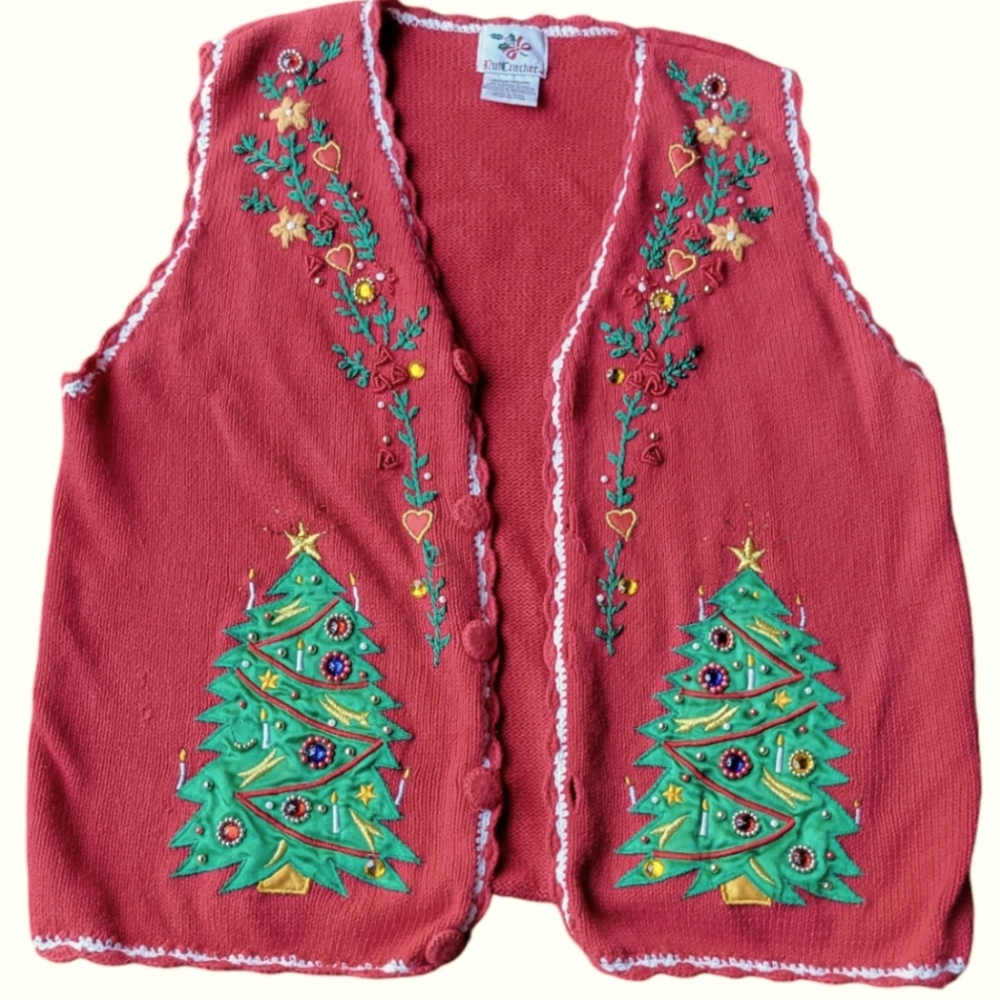 UGLY CHRISTMAS SWEATER VEST